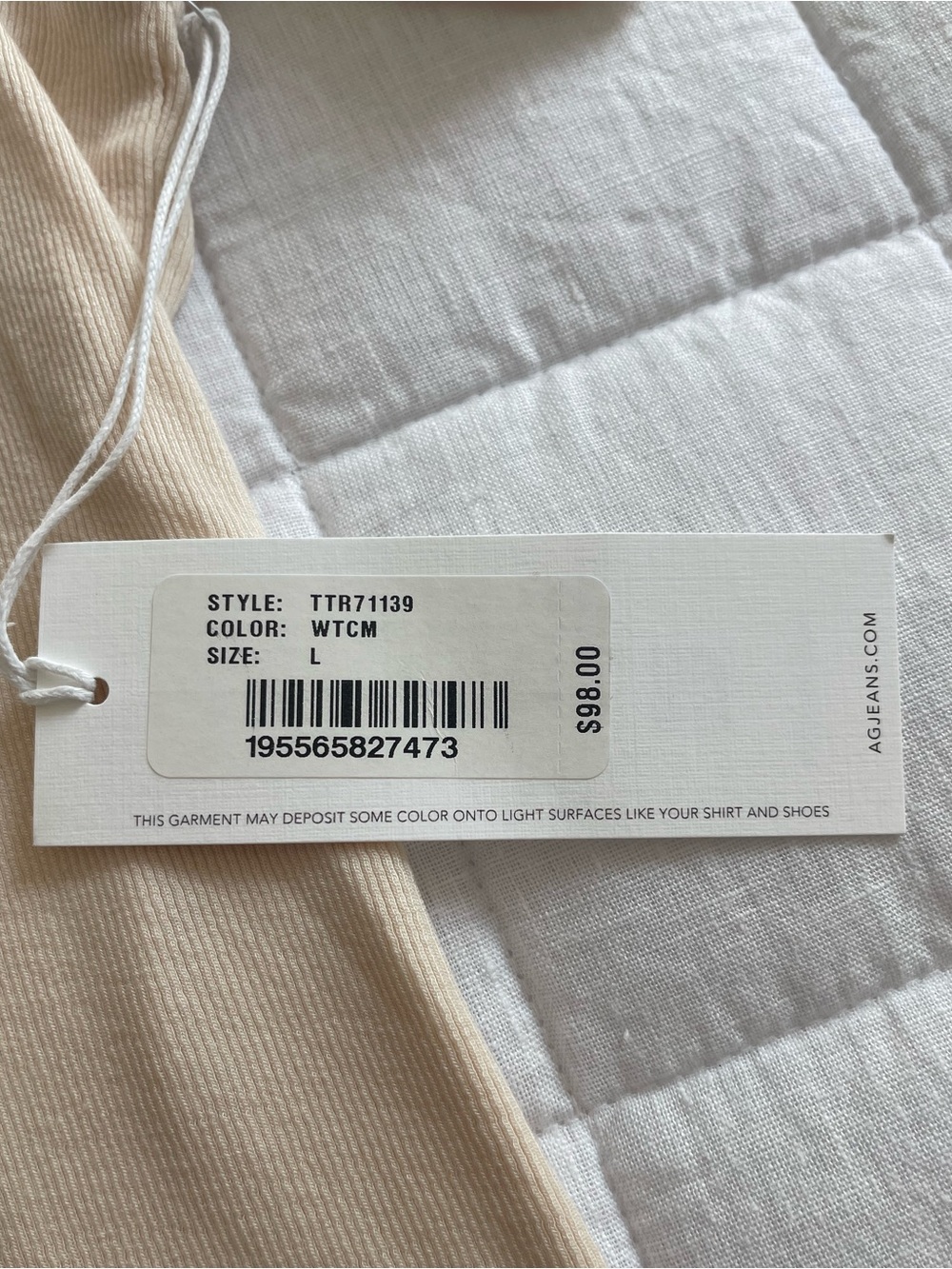 AG Scoop Neck Short Sleeve Top - Picture 5 of 10